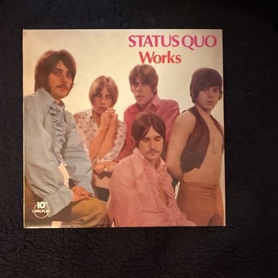 Status Quo Works 10'' EP Vinyl, Dow 10, PRT Label ImportUK