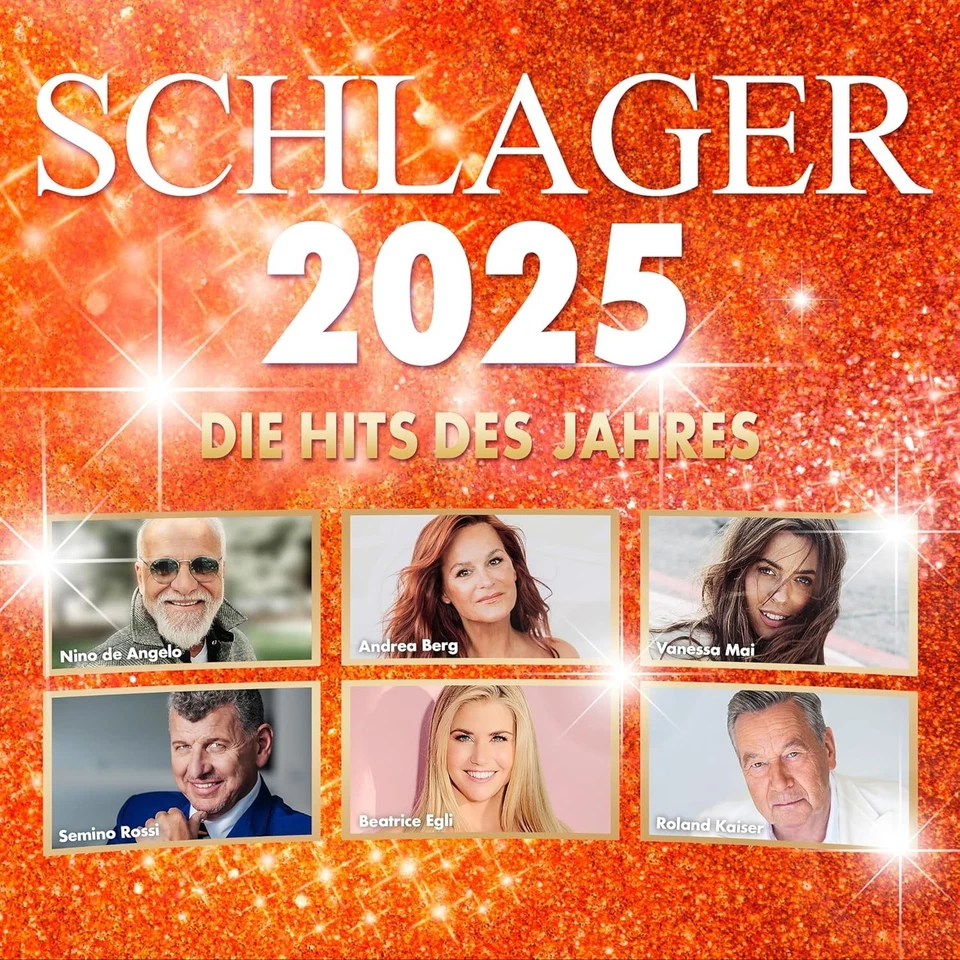 Schlager 2025 - die Hits des Jahres  ( Neuheit 24.10.2025 )  3 CD  EU & OVP