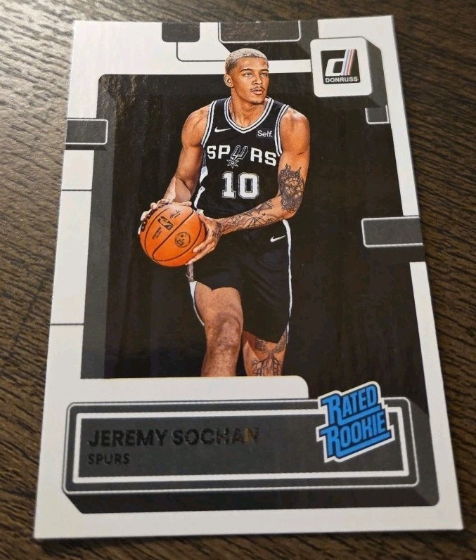 2022-23 Panini Donruss - Rated Rookie Jeremy Sochan #209 (RC)