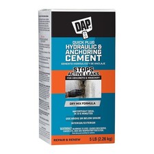 Dap Hydraulic Cement, Box, Gray, Quick P