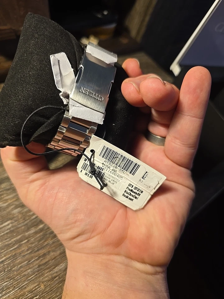 Citizen Men's Promaster Navihawk A-T Chronograph Watch AT8220-55L with Blue Dial - Image 3 of 4