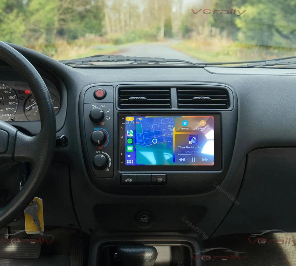 For HONDA CIVIC 1996-2000 Android 13 GPS Stereo Radio , Wireless Apple CarPlay - Image 3 of 4