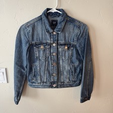 GAP Kids Girls Denim Jacket XL 12