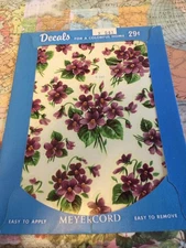 vintage decals meyercord violets