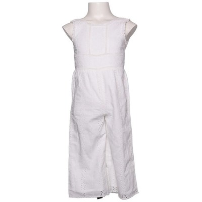 Zara, Jumpsuit, Größe: 104, Weiß, Blumen, Mädchen #mRr