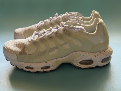 Nike Mens Size 8 Air Max Plus Terrascape White Pure Platinum Gym Running Shoes Nike Air Max Terrascape Plus White Pure Platinum Men main image 4