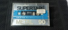 Realistic Supertape Metal 90 Type IV Blank Cassette Tape New Sealed