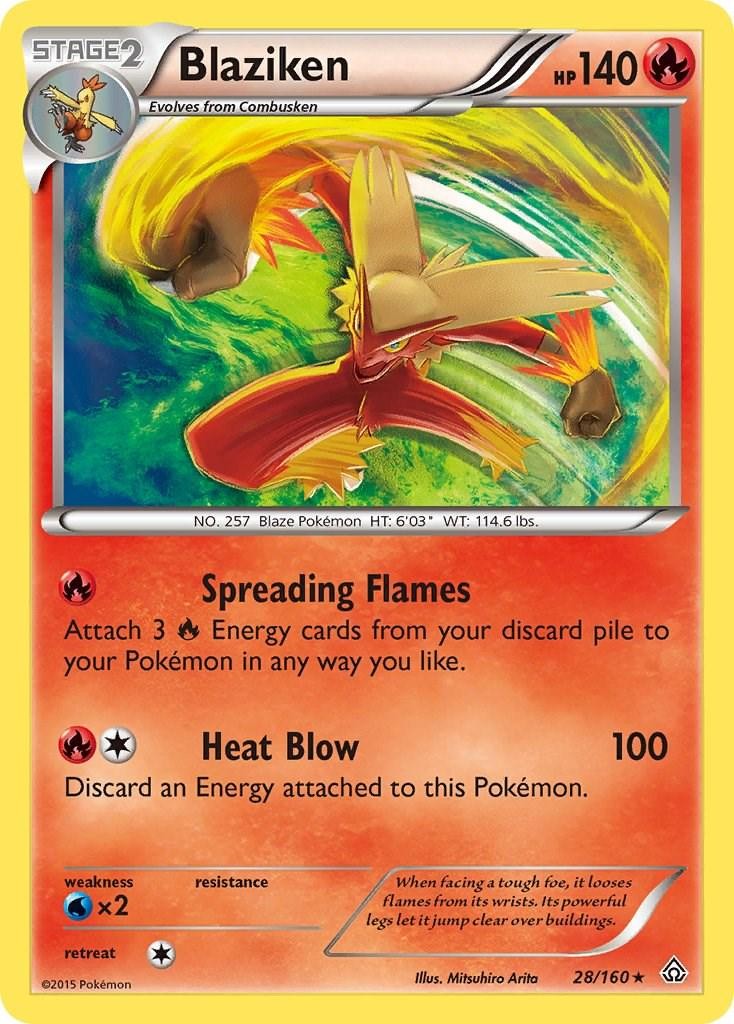 Blaziken 028 -HOLO Pokemon Primal Clash