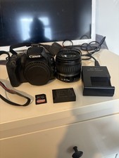 Canon EOS 200D DSLR Black + 18-55mm Lens, 128GB SanDisk, Charger, Vlog Screen