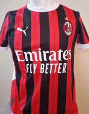 Maillot de foot AC MILAN FC jeune 13/14 ans PUMA HOME
