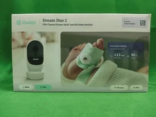 OWLET DREAM DUO 2 FDA-CLEARED DREAM SOCK AND HD VIDEO MONITOR MINT/W (F40028995)
