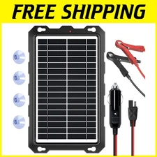 Lightweight 10W Solar Charge Kit for Cars, Boats, and Outdoor Charging Solutions