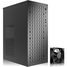 Durable Micro ATX Mini-Tower Case - Exceptional Cooling USB Ports Included