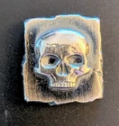 Wild Pig Pours 1 Troy Oz .999 Fine Silver Skull Hand Poured