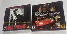 Max Payne + Midnight Club II - Brand New Shooter & Racing PC Computer Games