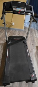 PROFORM CROSSWALK 397 TREADMILL WORKS WELL (DOESNT HAVE ORIGINAL ARM HANDLES)