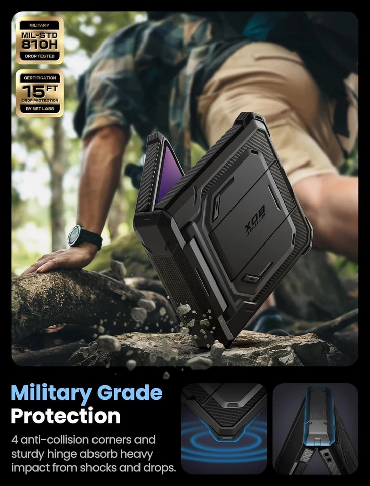 Capa de tela proteção militar i-Blason para Samsung Galaxy Z Flip7 (2025) - Imagem 2 de 4