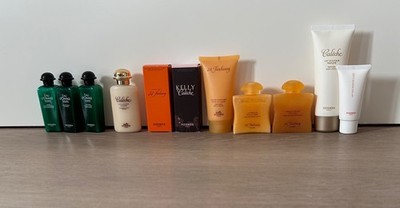 HERMES Eau D'Orange verte+Caleche+Faubourg+lait de Merveille+Kelly Caleche
