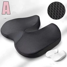 Memory Foam Prostate Cushion Tailbone Sciatica Back Pain Relief Comfy Car Seat
