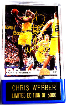 1993 Classic Draft Picks Chris Webber #1 Draft Pick 1090 / 3000 MINT! RARE!