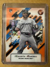 Agustin Ramirez RC 2025 Topps Pristine - Orange 25/25 SP - Marlins