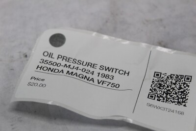 OIL PRESSURE SWITCH 35500-MJ4-024 1983 HONDA MAGNA VF750 | eBay