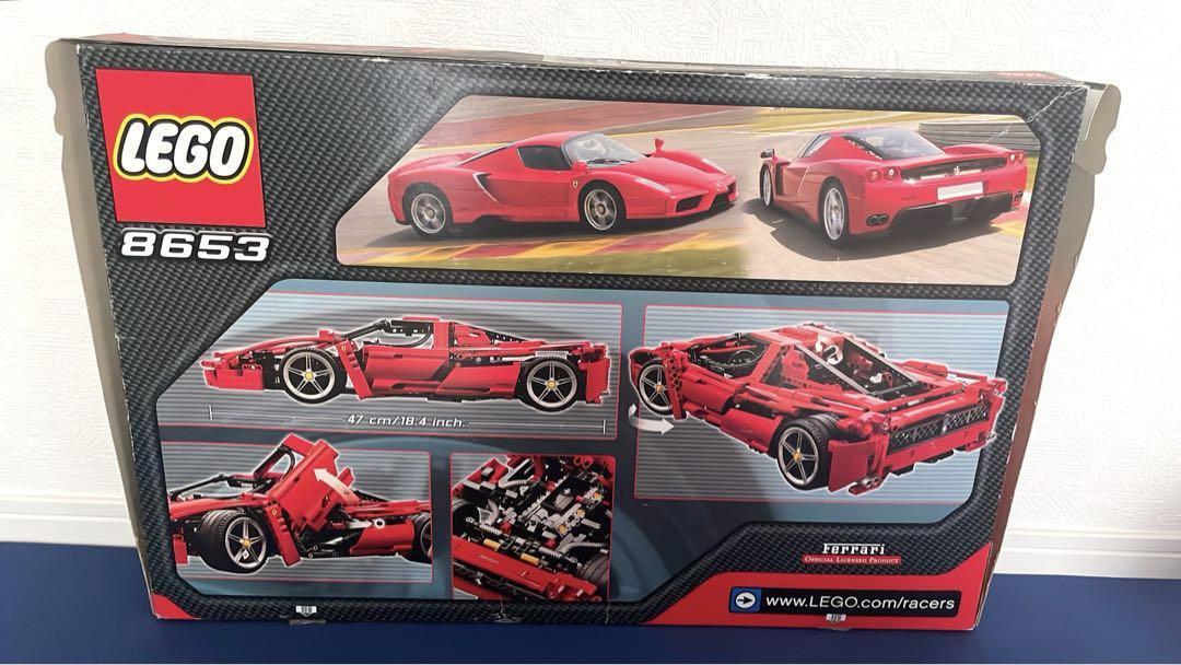 Lego Technic Racers 8653 ENZO FERRARI 1/10 Complete Japan