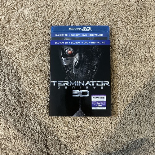 Terminator Genisys (Blu-ray3D+ Blu-Ray+ Dvd+ Digital,W/slipcover, New (RARE) - Picture 6 of 6