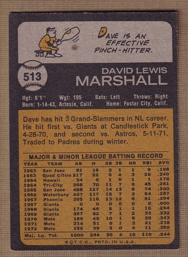 1973 Topps Baseball (397-528) * You Pick * Conditions Listed - Picture 229 of 259
