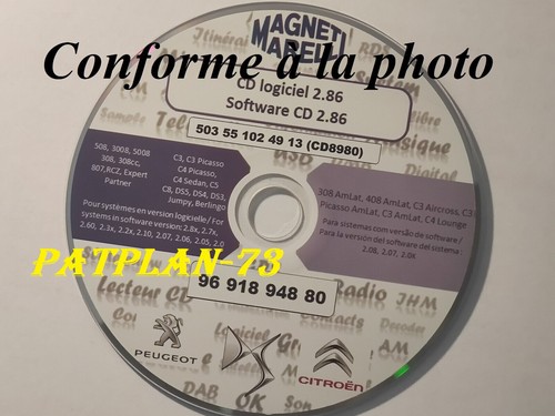 Mise à Jour firmware software rt6 Système Multimédia Peugeot-Citroen-cd 2.86-B1 - Afbeelding 2 van 3