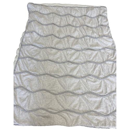 HTF Koala Baby 2017 Babies R Us Gray Chevron Blanket Reversible Cotton Plush Y2k - Picture 2 of 14