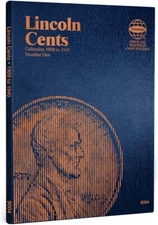 Whitman Lincoln Cents Coin Folder 1909-1940 Vol No 1 Penny Album Book 9004 NEW