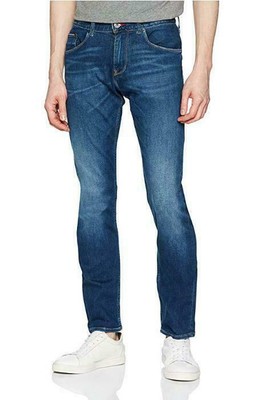 Pantalone Uomo Jeans Tommy Hilfiger Kearny Indigo Bleecker Sp1 In the Pit |  eBay
