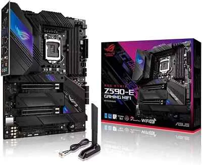 NUOVA ASUS ROG STRIX Z590-E GAMING WIFI scheda madre Intel Z590 LGA 1200 DDR4 ATX