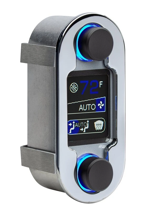 Control de clima Dakota Digital DCC-4000-C-S HDX/RTX estilo para aire vintage Gen-IV Foto 4 de 4