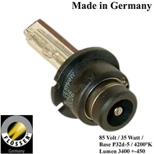 85 V 35 W Xenon H/L Bulb D2S 4200° K Mercedes BMW Audi Porsche VW Saab Volvo