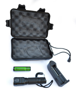 Compact CREE LED Camping Hunting Fishing Bright 800 Lumen Aluminum Flashlight