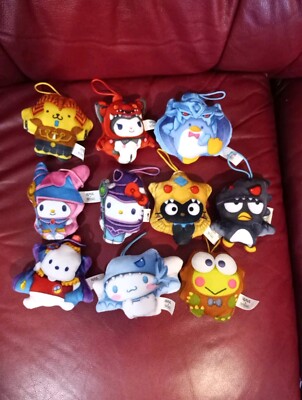 McDonalds Yu-Gi-Oh x Hello Kitty Sanrio Komplett Komplettsatz 10 Plüschtier Kuscheltier