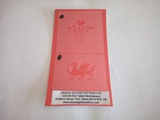 2 x dragon face paint stencil reusable many times Wales Welsh boys party