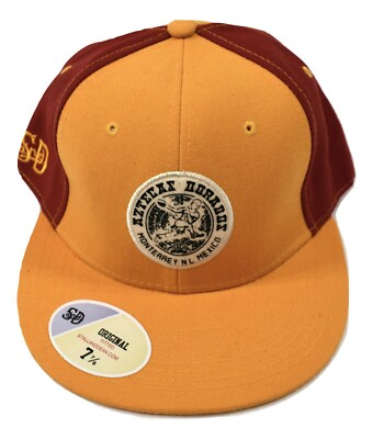 Stall & Dean Mens Aztecas Dorados Mexico Football Hat Cap New Pick Size