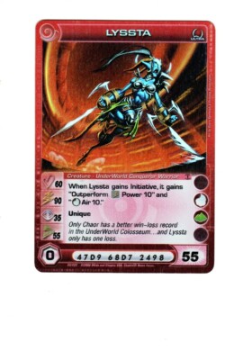 Chaotic Ultra Rare Underworld Lyssta Max Power | eBay