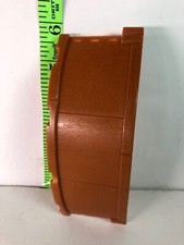 Stomper Curved Brown Track Piece - Vintage Part 1980's Schaper - Used