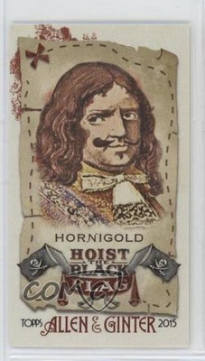 2015 Topps Allen & Ginter's Hoist the Black Flag Mini Benjamin Hornigold #HBF-6