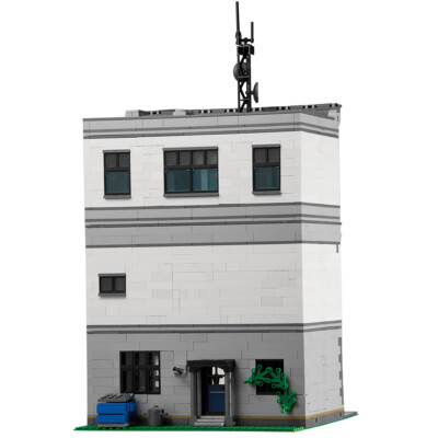 MOC: Modular Building Model with with 4 Distinct Sections 3128 Pieces DIY