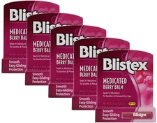 BLISTEX MEDICATED BERRY BALM      .15OZ (Pack of 5)