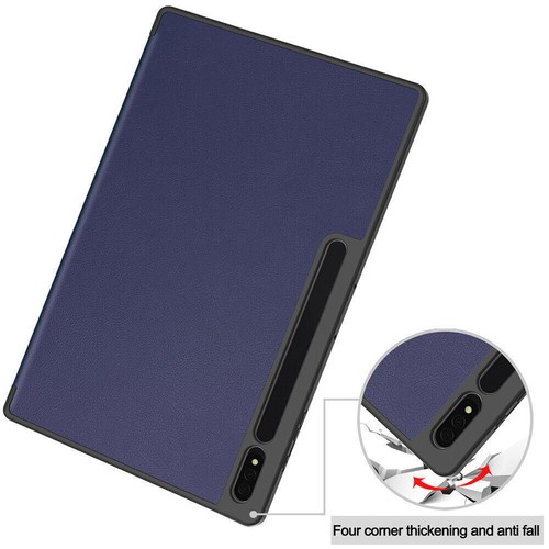 Leather Flip Smart Case Cover w/ Pen Holder For Samsung Galaxy Tab S9 Plus Ultra - Picture 79 of 99