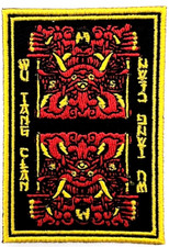 Wu Tang Clan Hip Hop Music Embroidered Iron on Patch Applique