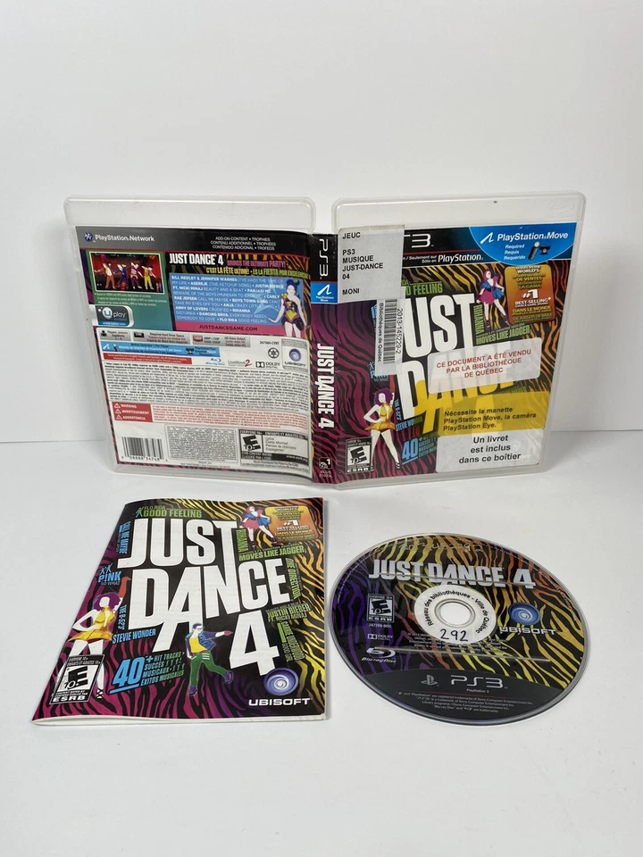 Just Dance 4 Sony Playstation 3 PS3 - Complete Tested FREE SHIPPING - Image 3 of 3