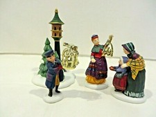 DEPT 56  TWELVE DAYS OF DICKENS' VILLAGE - TWO TURTLE DOVES - 4 PIECES