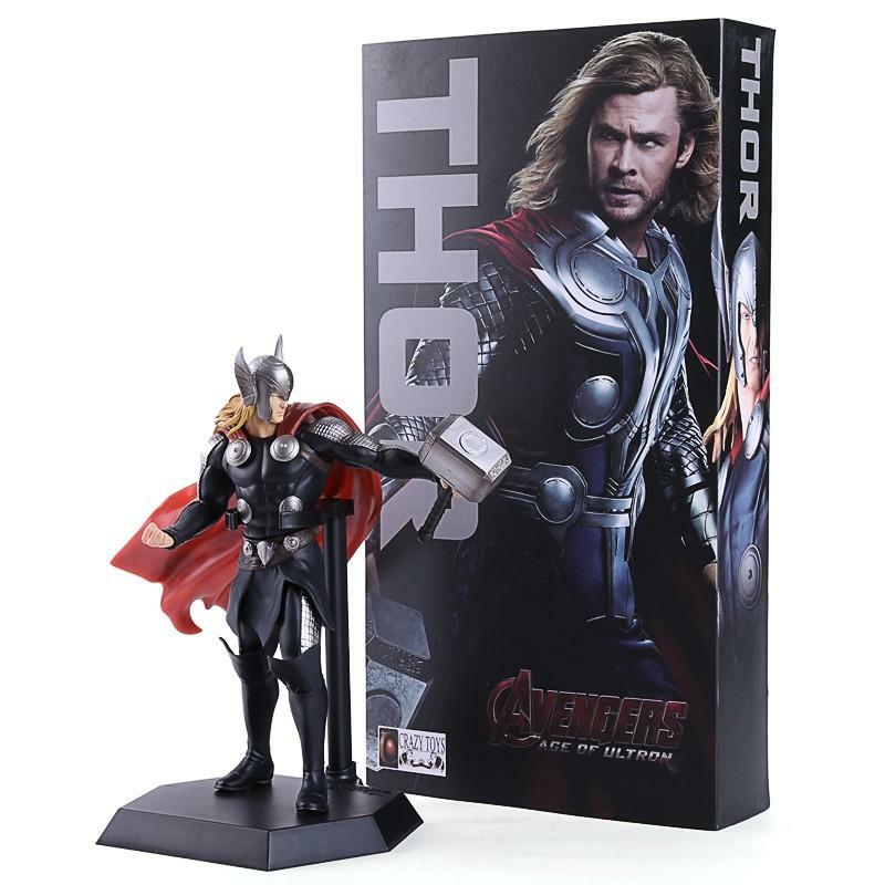 特撮 Neca - Figurine Marvel Thor 45cm - 0634482612361 Amazon.com: Thor Dark World Action Figure 1/4 Scale : Toys